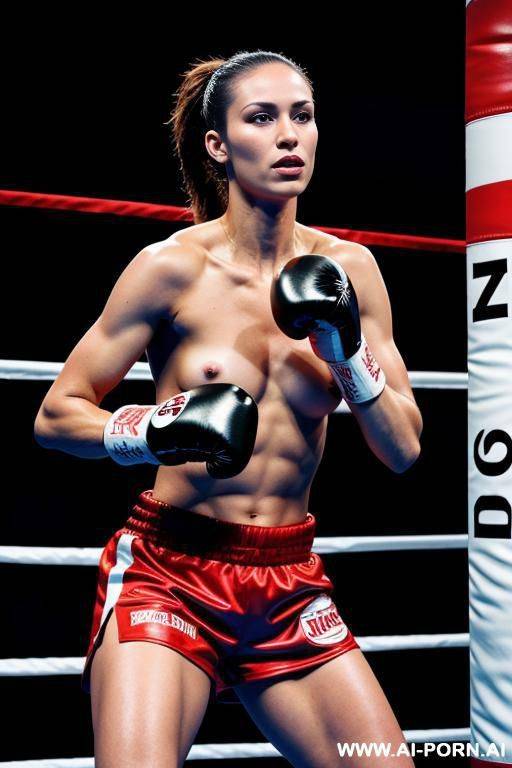 boxing woman - #main