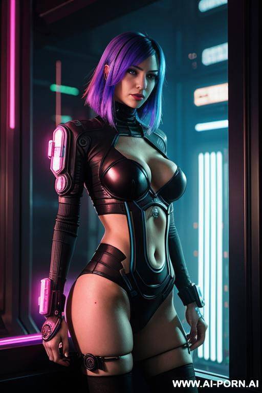 cyberpunk netrunner, - #main