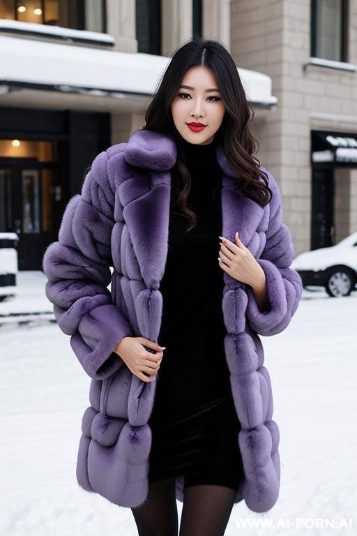 fluffy fur coat - #main