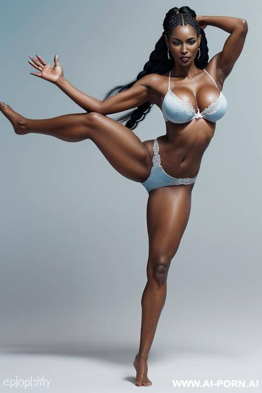 ((sexy, hot, attractive ebony, african)) ((realistic milf, mature woman, gothic woman)) ((sexy standing position, direct eye contact, black lipstick, white hair, white long hair, braided hair)) (wide - #main