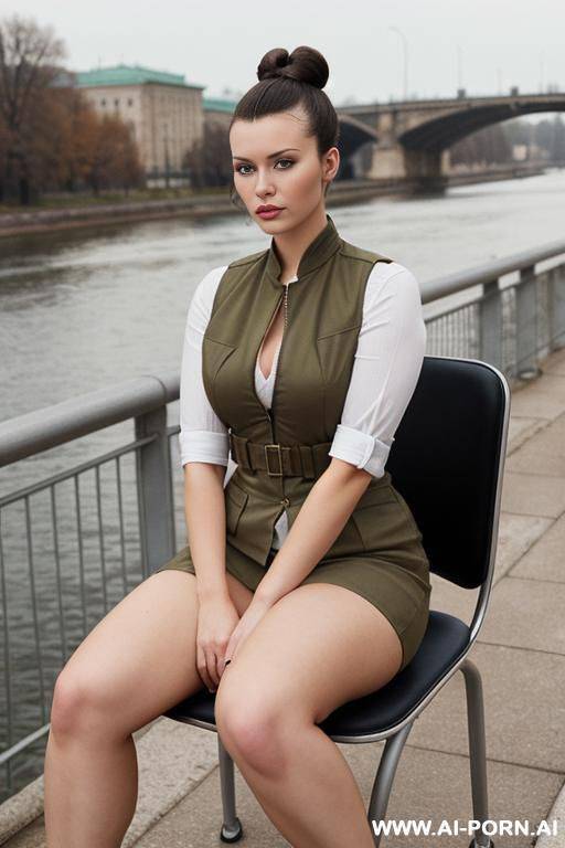 woman on a bridge - #main
