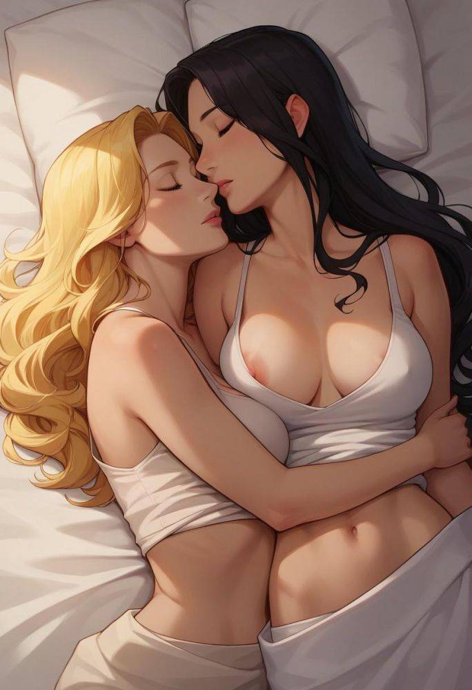 2 Girls Cuddling - #main