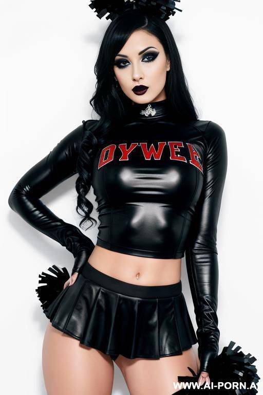 goth, cheerleader outfit - #main