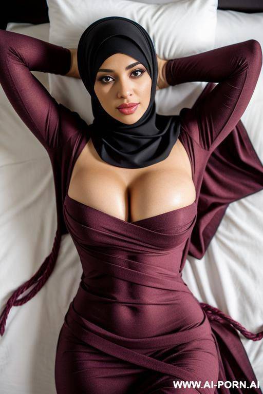 hijab woman get roped during sleep - #main