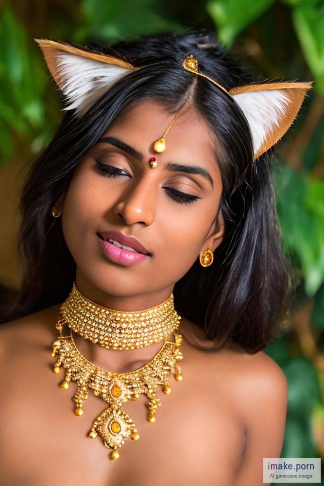 inorgasm_face, indian girl with cat... - #main