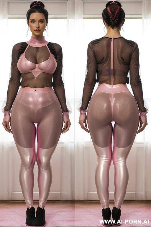 ((((see through pink leggings)))) ((((gigantic pussy mons)))) ((((most tightest cleft)))) ((((gigantic cameltoe)))) - #main