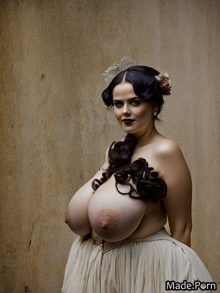 Victorian saggy tits huge boobs made fat 30 nipples AI porn - #main