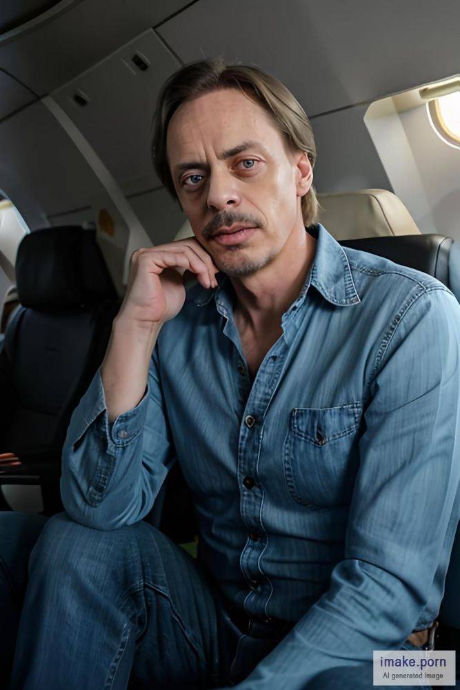 Steve buscemi, a man looking like Steve buscemi in an empty... - #main