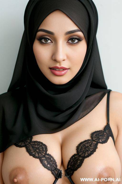 arabic woman with hijab, 20 years, big breast, smal, cum on face, - #main