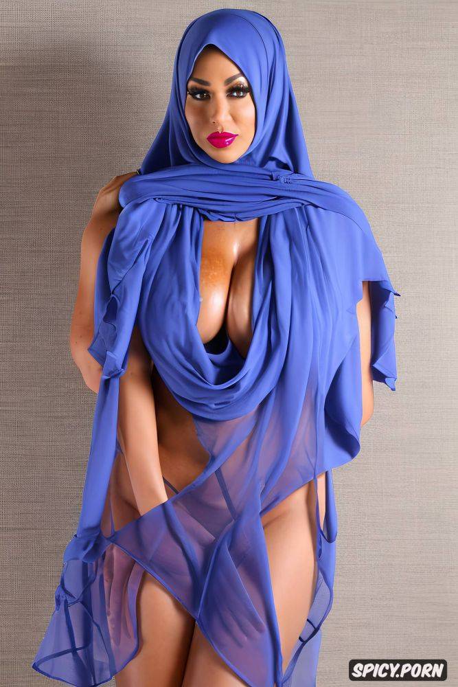 color photo, hyperdetailed, half body shot, vibrant makeup, absolutely correct anatomy - #main
