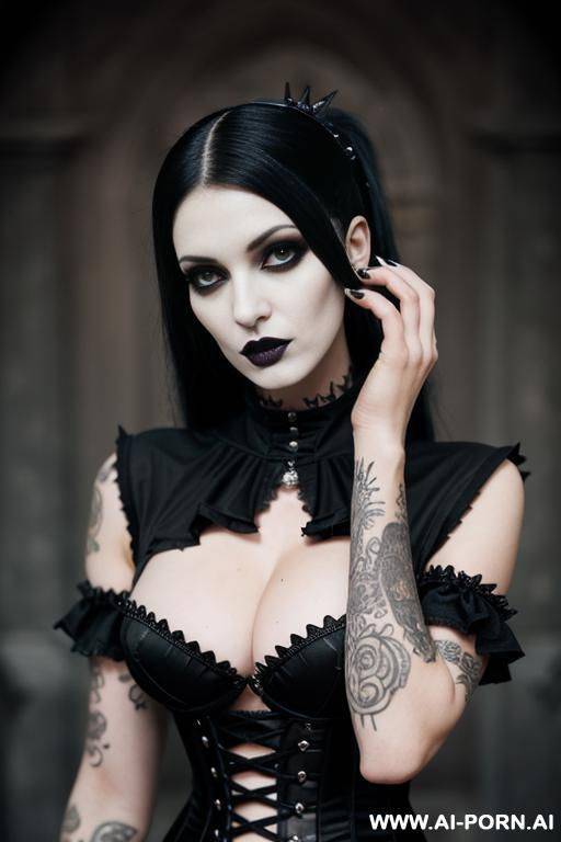 gothic woman - #main