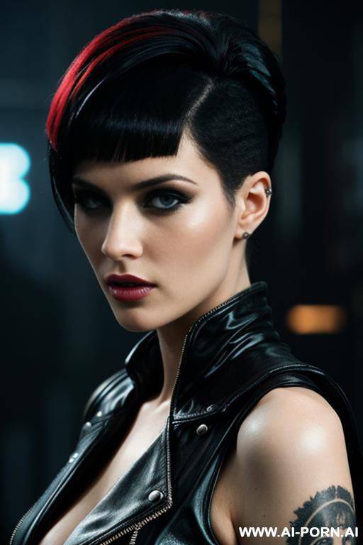 blade runner, punk hairstyle - #main