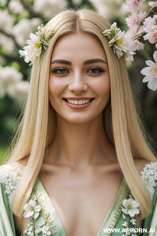 (highest quality) extreme closeup, entering her tanned face, shoulder-lenght hair, beautiful hairpin, pretty grin, เด็กใหม่, chicha amatyakul, hungarian, - #main