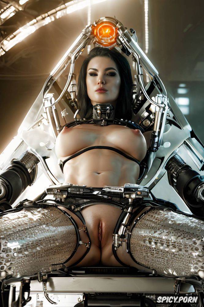 corruption, warrior woman, fucking robot, machine sucking on nipples - #main