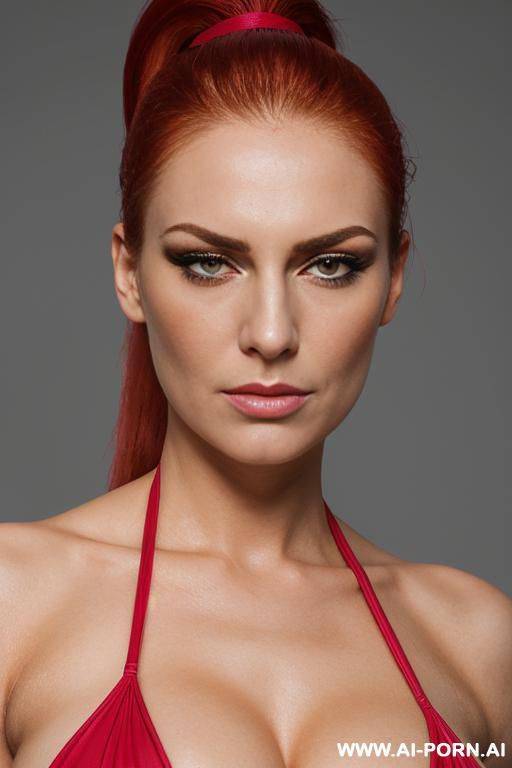 pale bikini headshot - #main