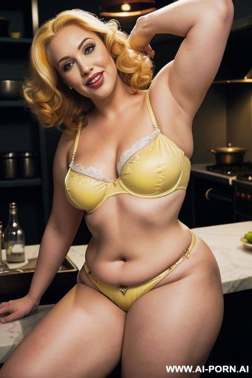 half body photo shot, ((dynamic angle)), about at classroom, obese chubby fat bbw curvy teacher, wearing a sexy and hot gothic lingerie, she has the most obese body mom. - #main