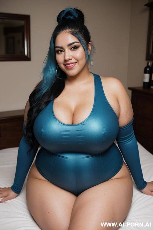 fat pear shaped mexican, very thicc pear shaped, gorda, plump, long hair, huge round tummy, heavy good makeup, chola, extra thicc, massive thighs, excited - #main