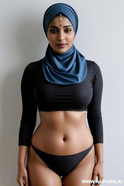 indian, curved hips, headscarf - #main
