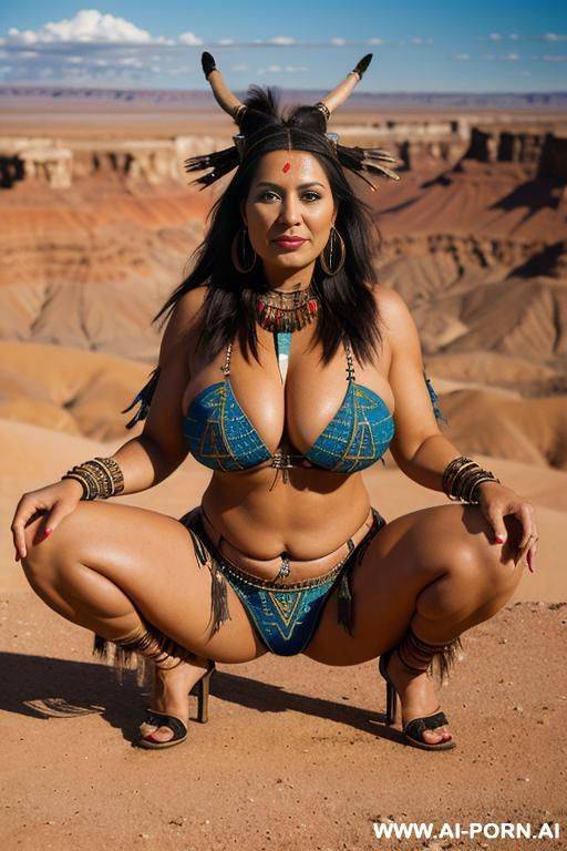 big booty thick fat ass native american bikini with s - #main