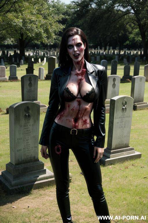 zombie, cemetery - #main