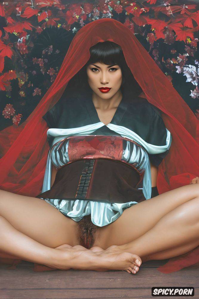 cranach, small grandmother breasts, analog photography, portrait olivia munn - #main