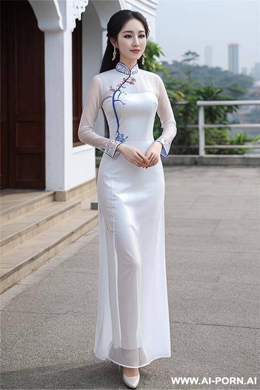 vietnamese 1, ao dai sheer - #main