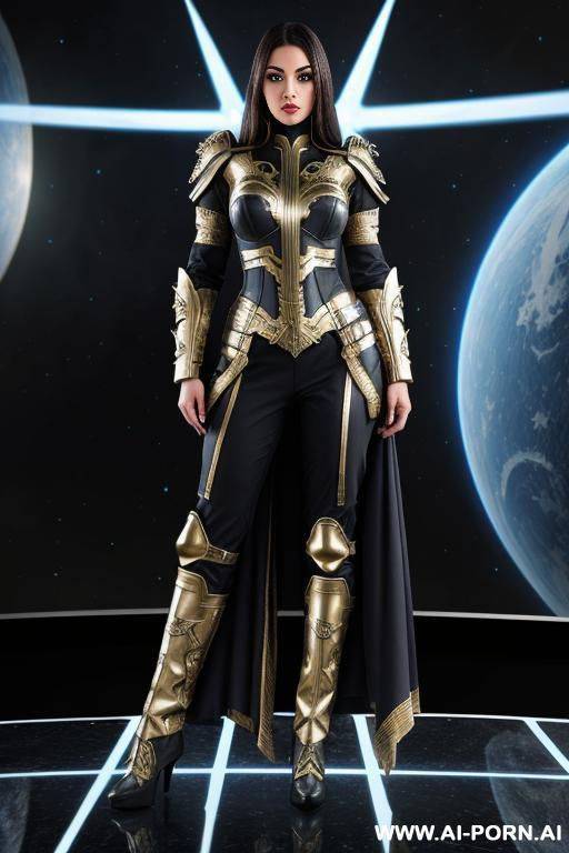 galactic military officer, galactic military officer detailed high quality ornate battle armor - #main