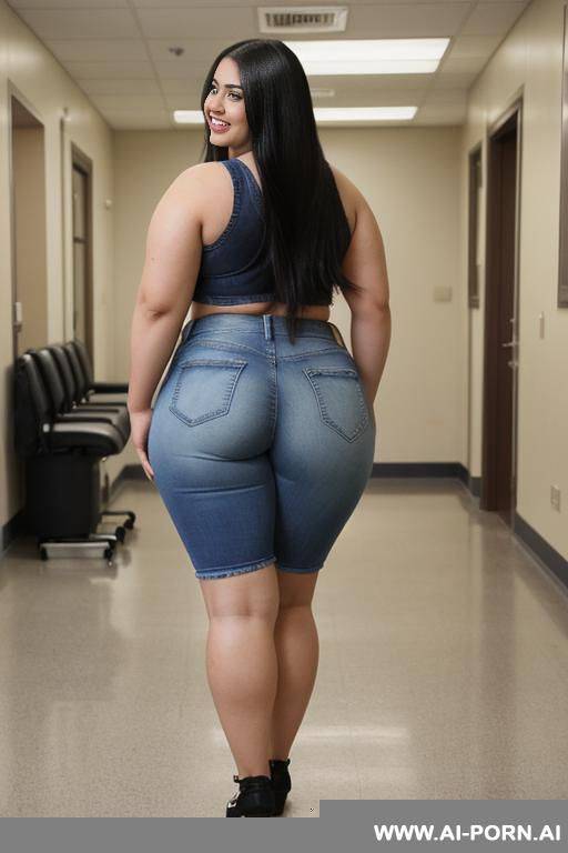huge ass, mexican, huge belly, pear shaped figure, supermodel, long hair, chola style, blue jean shorts, rotund bbw, massive hips, massive ghetto booty - #main