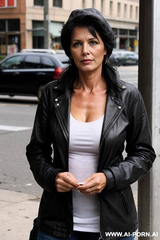 homeless woman - #main