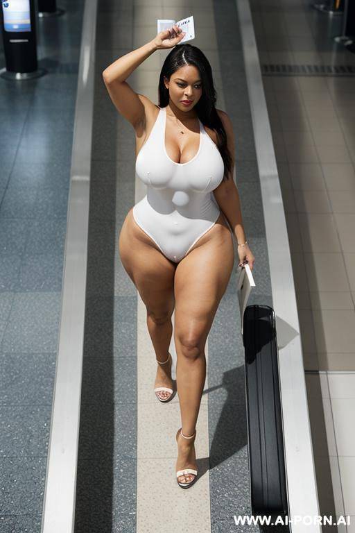 walking thru the airport terminal naked - #main
