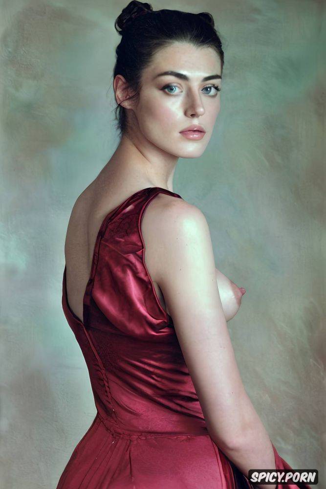 millie brady, sailormoon, pink nipples, margaret qualley, victorian gown - #main