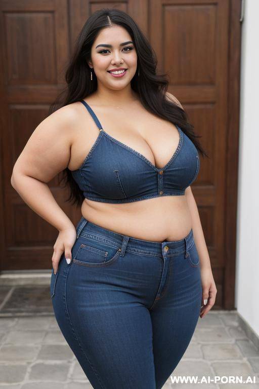 supermodel, mexican, beautiful face, wide hips, pear shaped, extra thicc, giant rotund bbw - #main