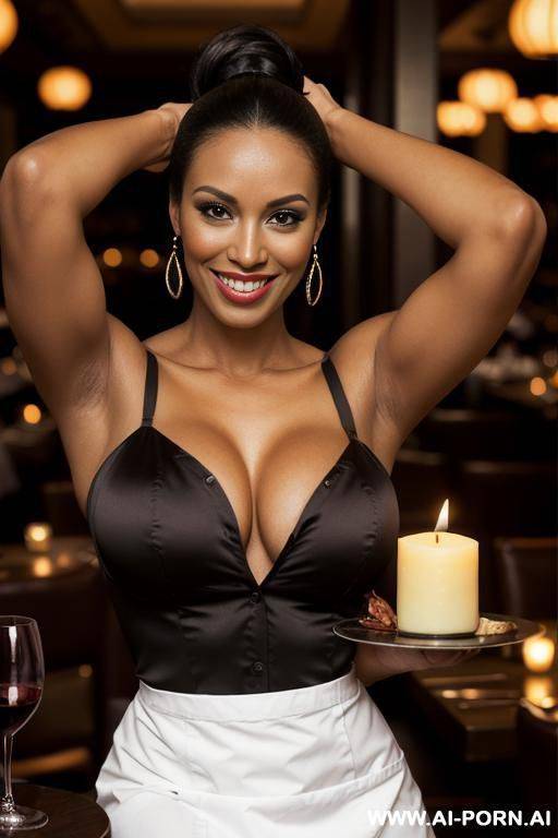 very dark skin; strong african features - #main