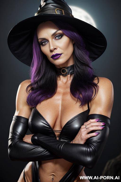 ((full body)) fully naked witch woman - #main