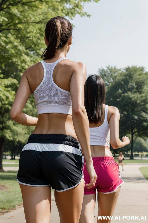 (suburban moms) (jogging shorts) - #main