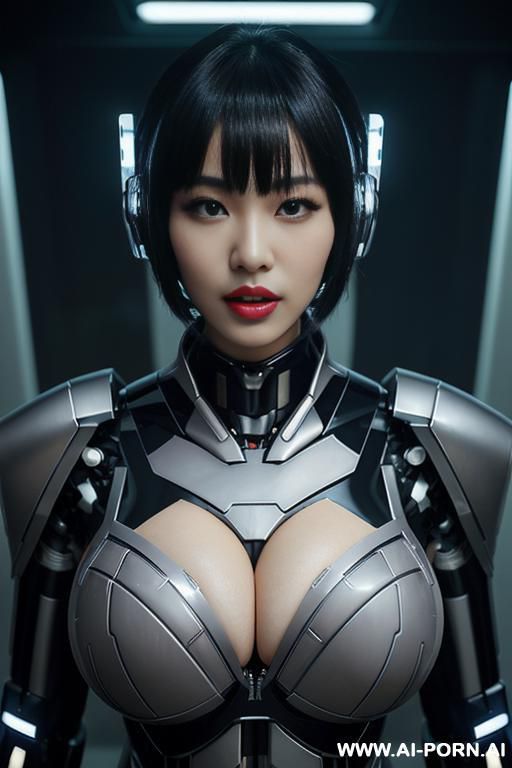 ((full lips)), ((cyber armor)), ((led)), ((dildo)), ((cyber chinese city)), ((morning)) - #main