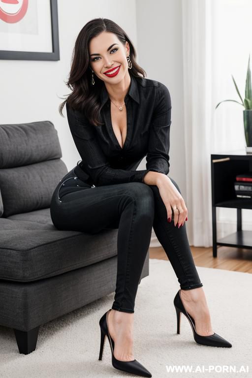 (suburban mom) (black jeans) - #main