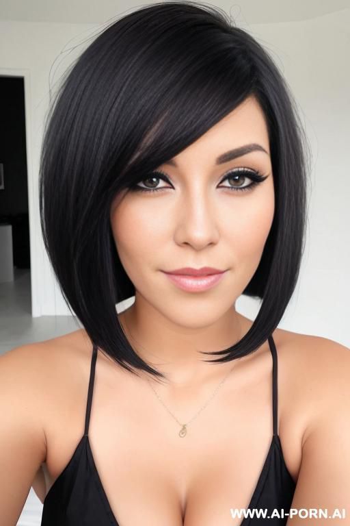 blonde milf mit massivem busen und black bob cut. - #main