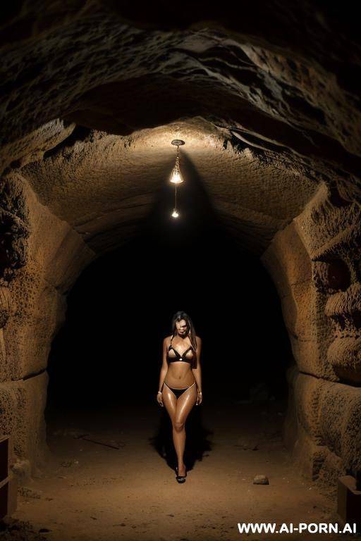 temple cave, low light, trap, discover a treasure, diamonds - #main