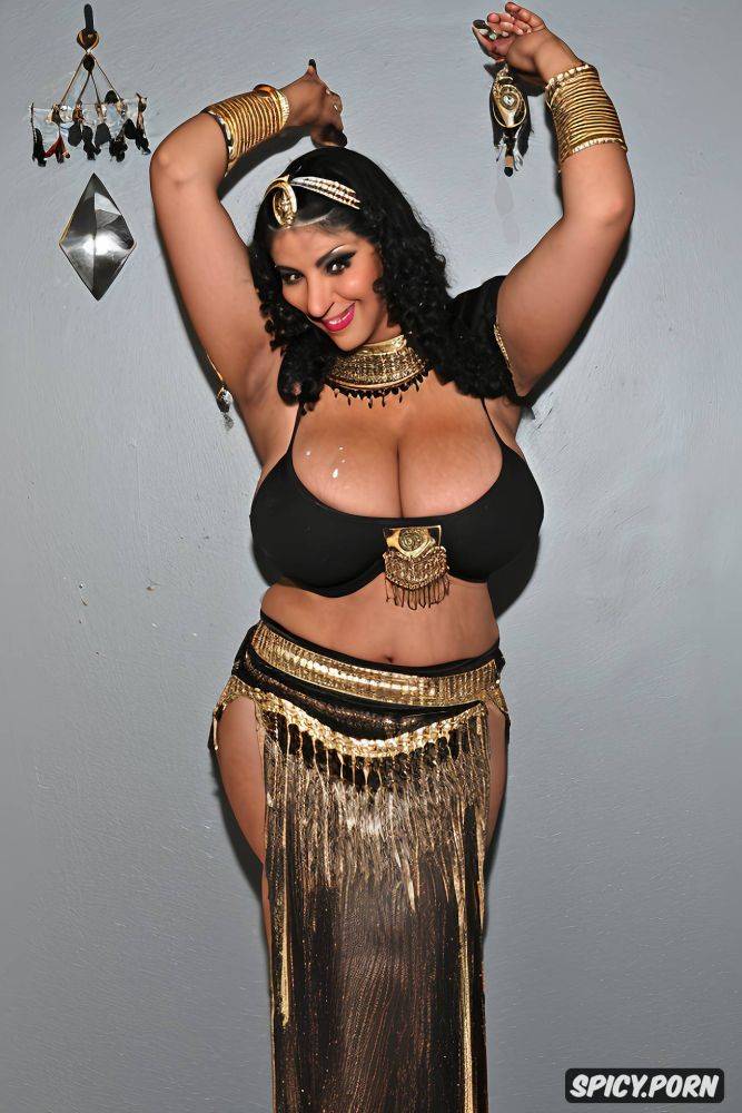 slim stomach, intricate beautiful dancing costume with matching top - #main