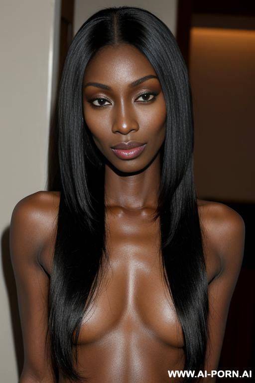 beautiful, ebony, dark skin, big lips, straight hair - #main