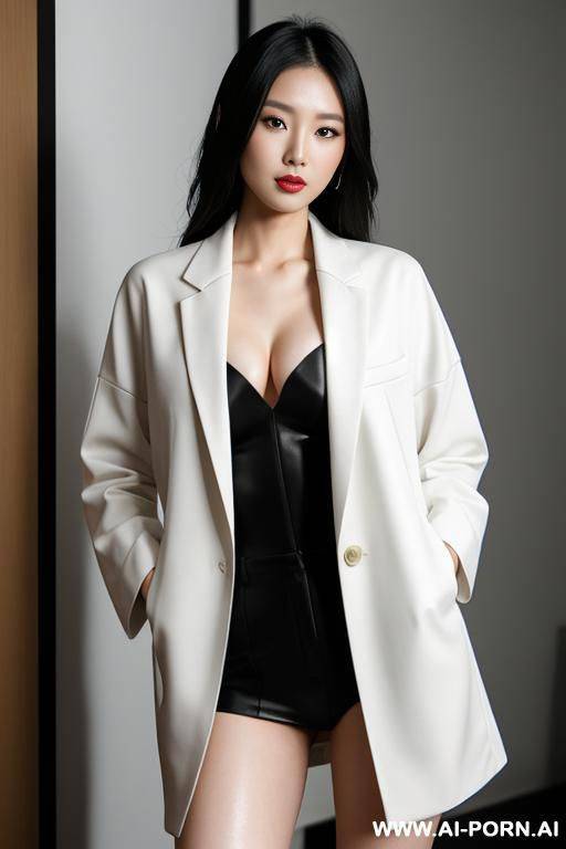 fashion model, fashionable clothes, model posing, photoshoot, studio - #main