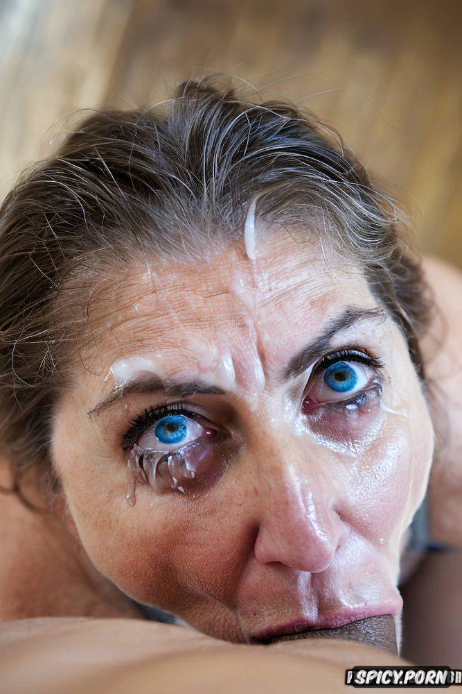 eyes focused, balls deep, pov from above, hdr, forcing her head to full deepthroat - #main