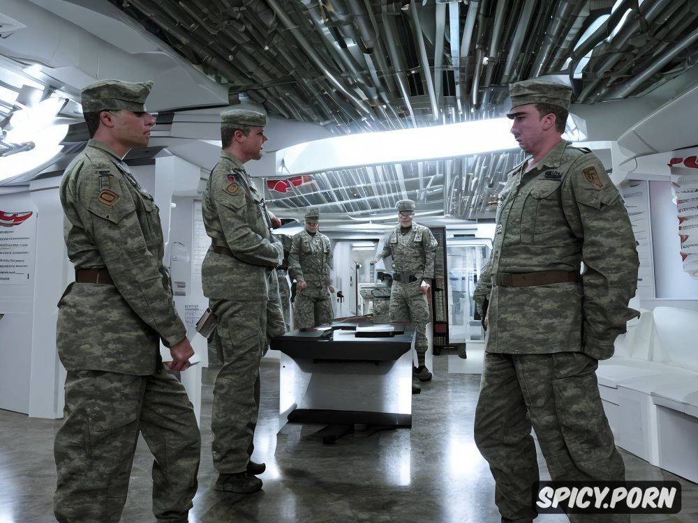 vivid natural colors embossed bodies in the house of voluntary whores just for soldiers a tiny nymphomaniac depraved wife weighs and reviews three dicks of the soldier who are lined up in - #main