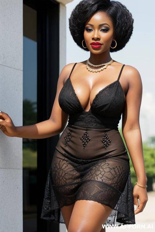 femme noire - #main