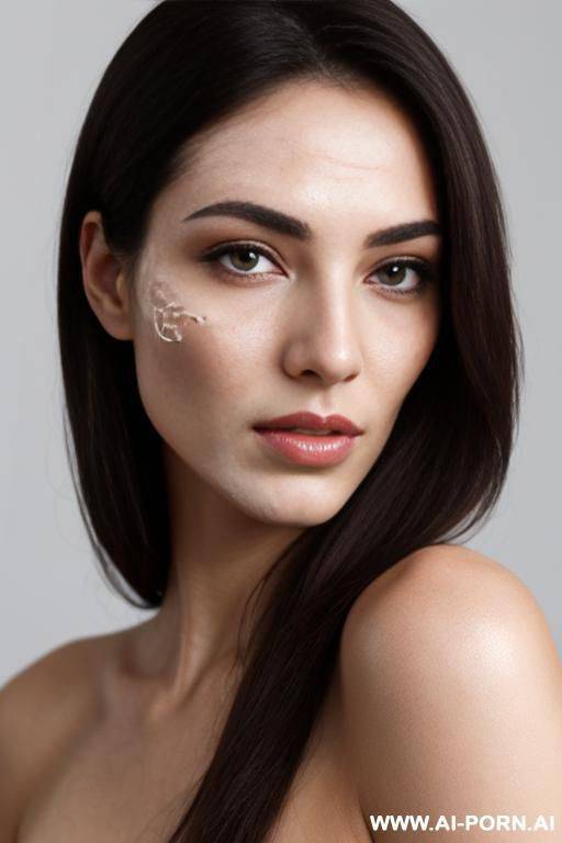 many skin blemishes on face - #main