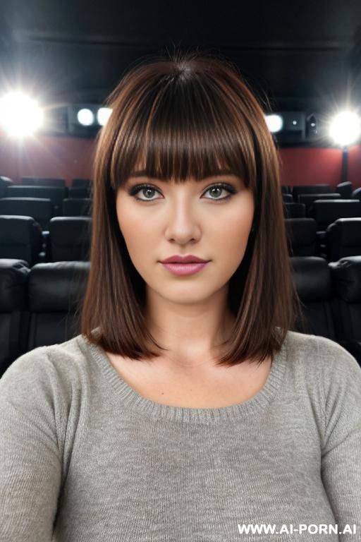 in a cinema, dark, - #main