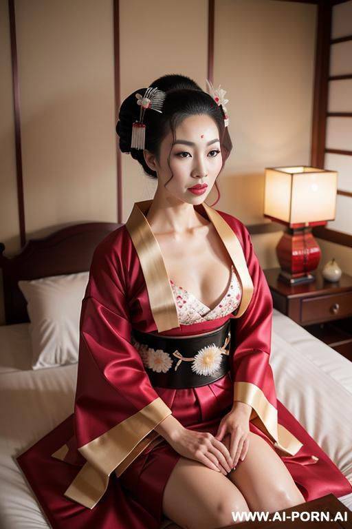 topless, kimono transparent - #main