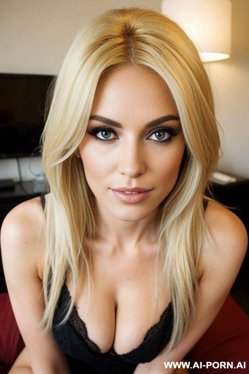 blonde hair - #main