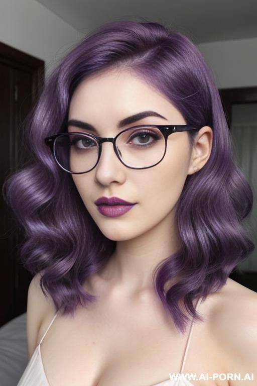 (thick rimmed glasses) (pale skin) - #main